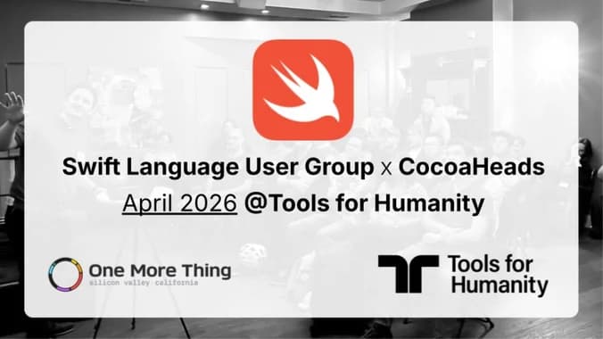 Swift Language User Group (SLUG) x CocoaHeads | April | San Francisco Bay Area