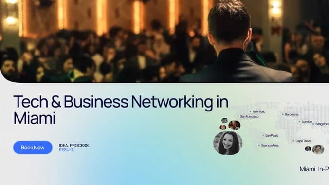 Tech & Business Networking in  Miami 